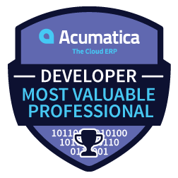 Acumatica Developer MVP